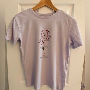 Lilac Graphic T-Shirt